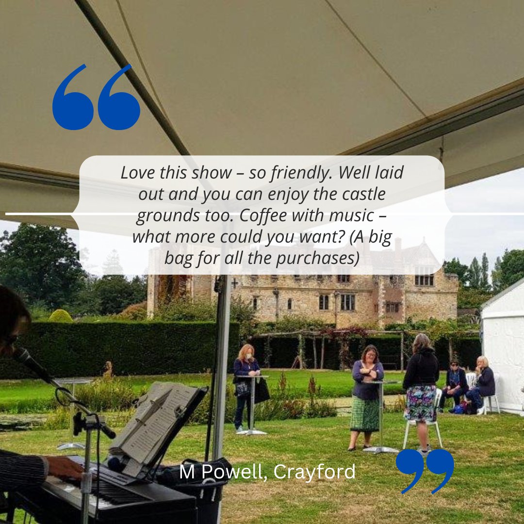 CraftInFocus's tweet photo. Join us this week (18-21 May) @hevercastle and experience the magic of the Contemporary Craft Fair. Book your tickets online and save using the code CRAFT23.  https://t.co/X3v3I2ntfa
#TestimonialTuesday #TuesdayTestimonial https://t.co/J0jFspJPtj