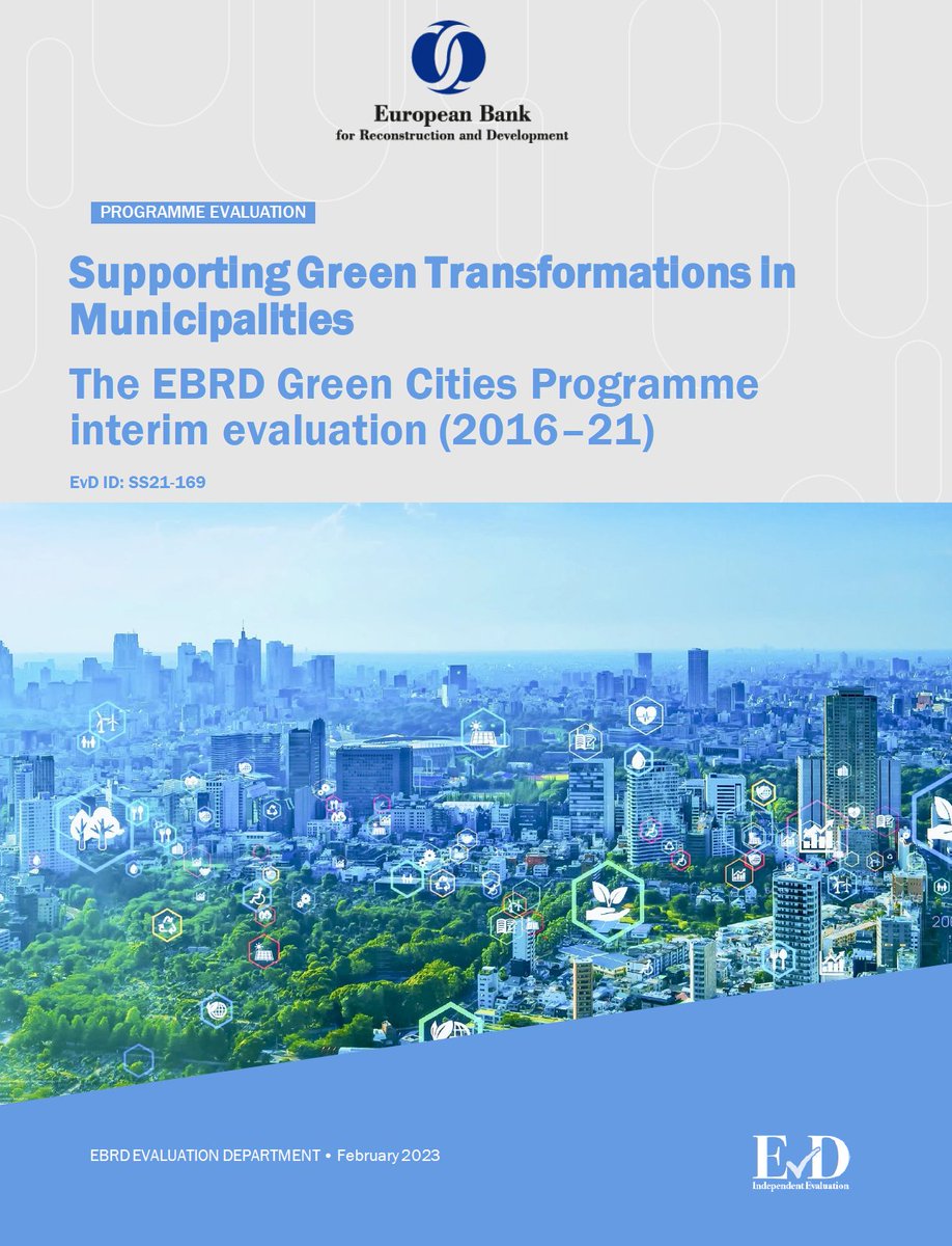 omrinska's tweet photo. @EBRD's annual meeting in #Samarkand #EBRDam gathered a lot of partners to discuss pressing challenges facing our regions, including how to make #cities greener. We in #EvD recently published #evaluation  report on flagship #EBRDGreenCities programme. Link in first comment https://t.co/2D0UMndetX