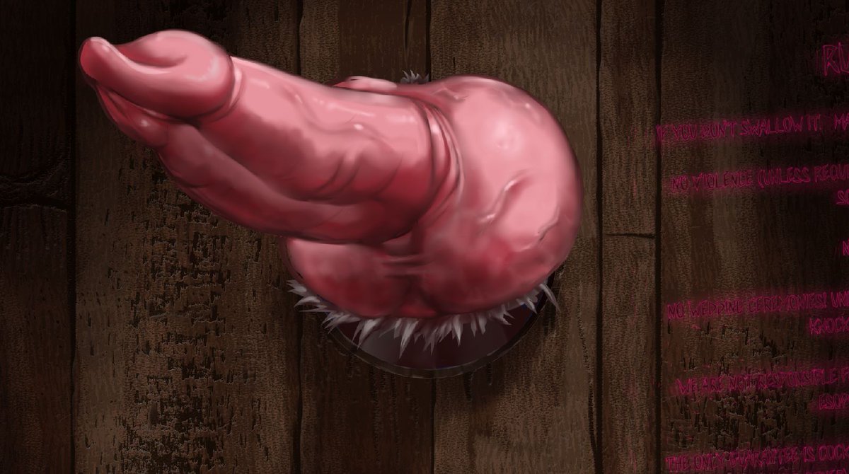 You're at your local gloryhole , look to your left and see this. What do you do?