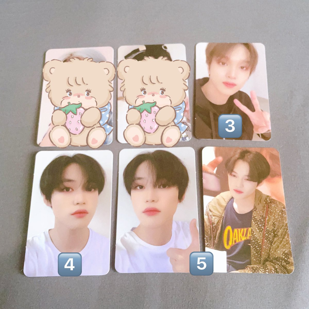 02_JJAH210's tweet image. 💖พร้อมส่ง💖
♡︎ Nct dream beat box withfan

3. แฮชาน withfan 3 
- 150฿
4. เฉินเล่อ withfan 3
- 100฿
5. เฉินเล่อ withfan 2
- 120฿ (ได้ 2 ใบ)
🚛ส่งฟรี
💖สนใจ dm ได้เลย🩵✨
💚ขอดูvdo เพิ่มเติมได้ค่ะ💚
#ตลาดนัดnct #ตลาดนัดnctdream