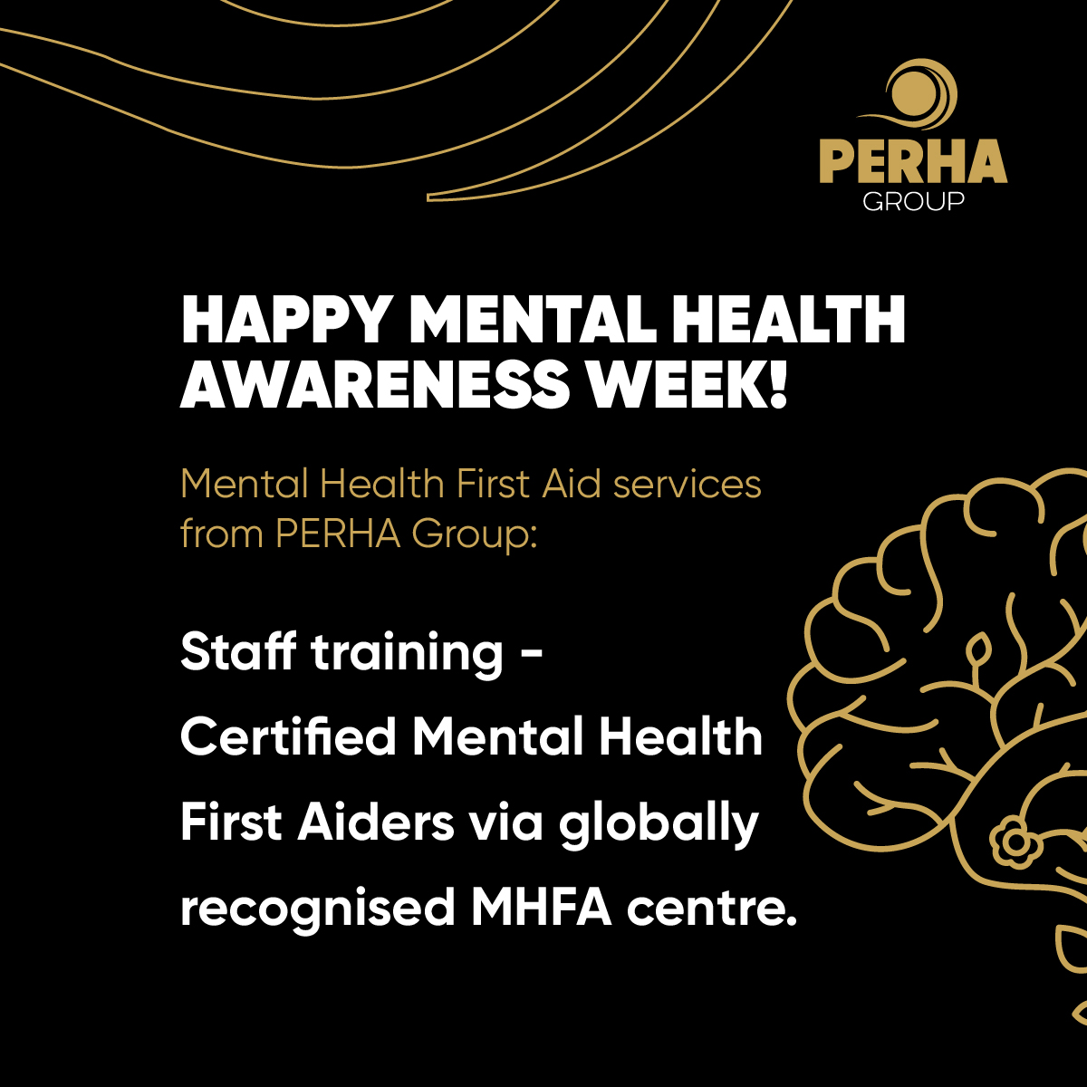 PerhaGroupHR's tweet photo. At #PERHA Group, this #MentalHealthAwarenessWeek, as part of our initiatives for a valued client, we've implemented a comprehensive #MentalHealthFirstAid policy, complete with guidelines on obligations, restrictions, and confidentiality.
We're making #MentalHealth a priority. https://t.co/3PXM2pUUIM