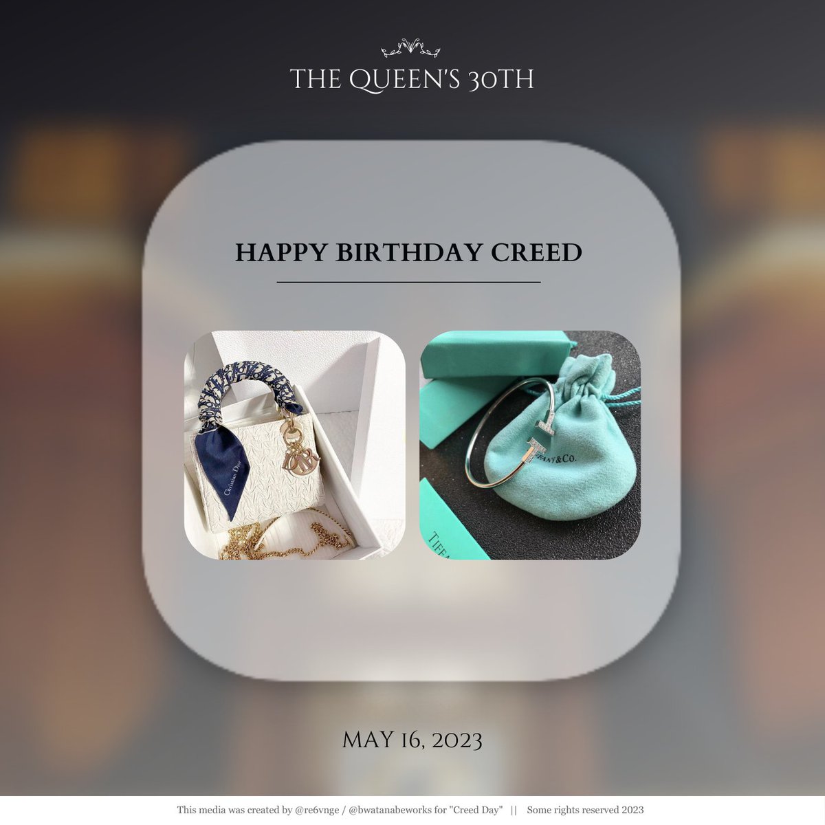 ⠀

      ༺  Your Majesty @creeditcard,  ༻

⠀  ⠀ You have received a letter

⠀  ⠀ and a present from Dani.

⠀