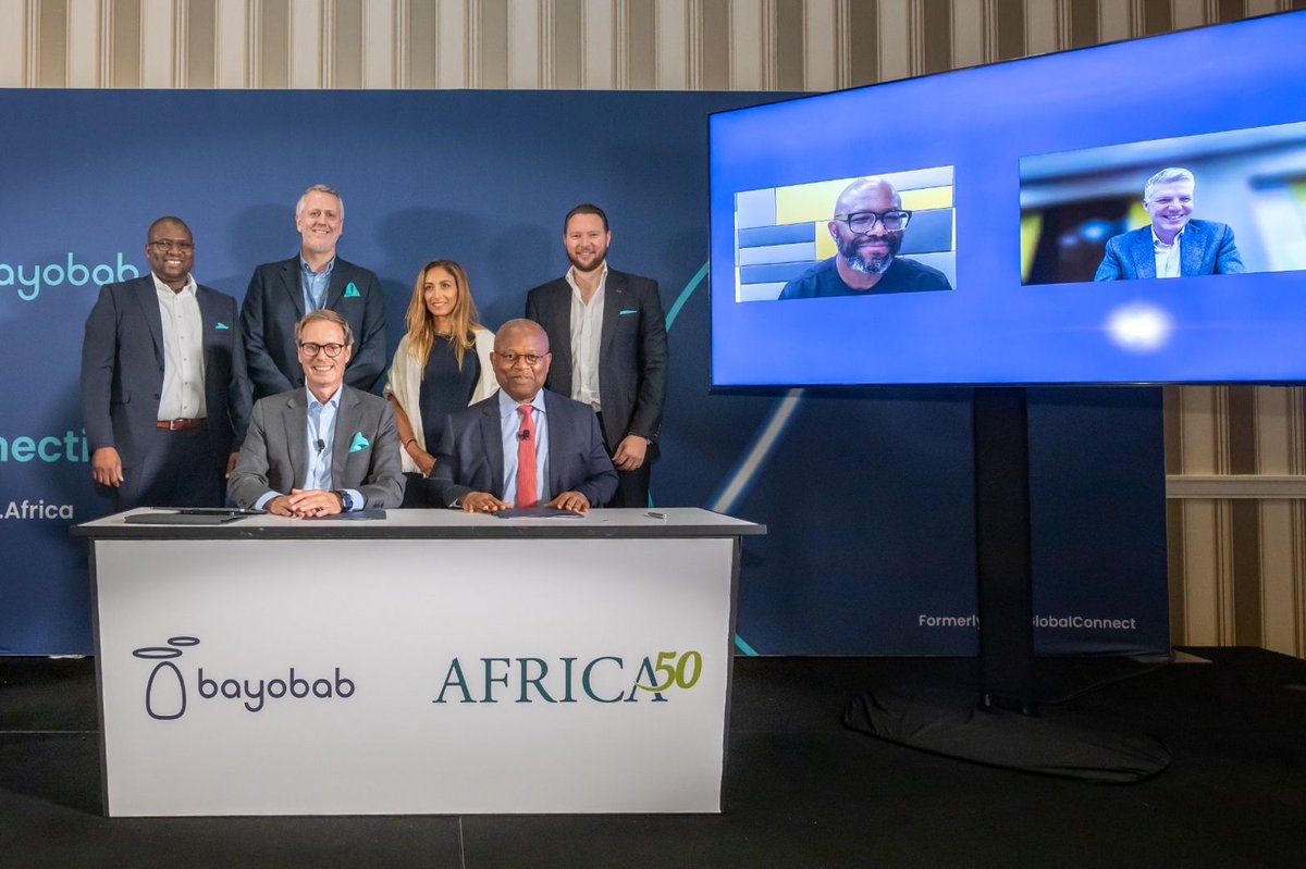 Africa50 and Bayobab in partnership to develop pan-African terrestrial fibre. Read more->bit.ly/3IguMR4