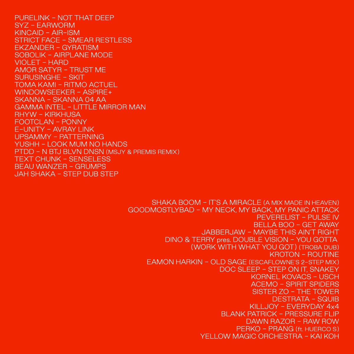 strictface's tweet photo. In case you missed the live broadcast, the 2nd episode of my radio show for Duck! Radio (which originally went to air late April) has just been uploaded! 

https://t.co/czrbJmTPyZ

Peep the tracklist below! https://t.co/FoHReh6LE8