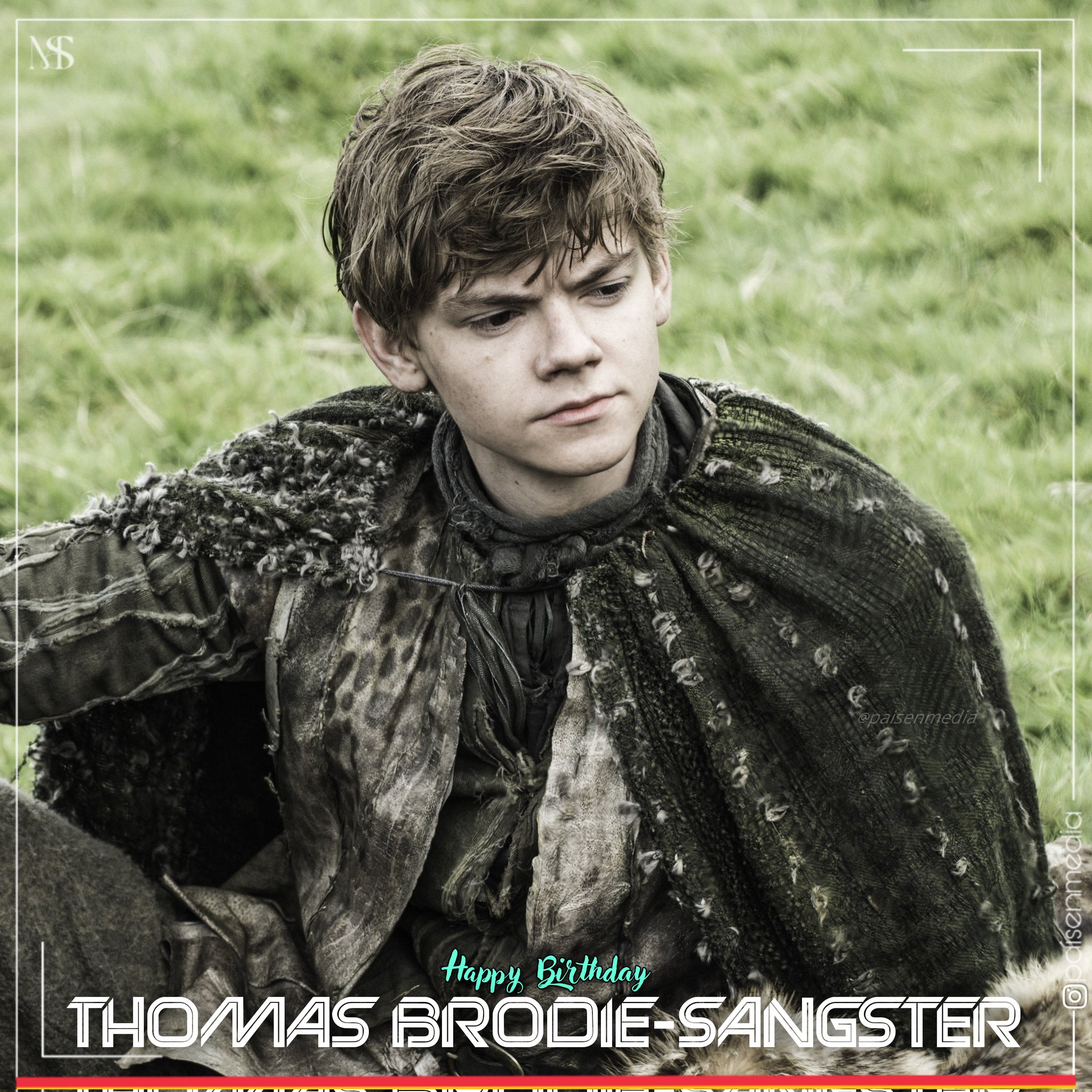 Wishing a very Happy Birthday to Thomas Brodie-Sangster sir .
.
.
.   
