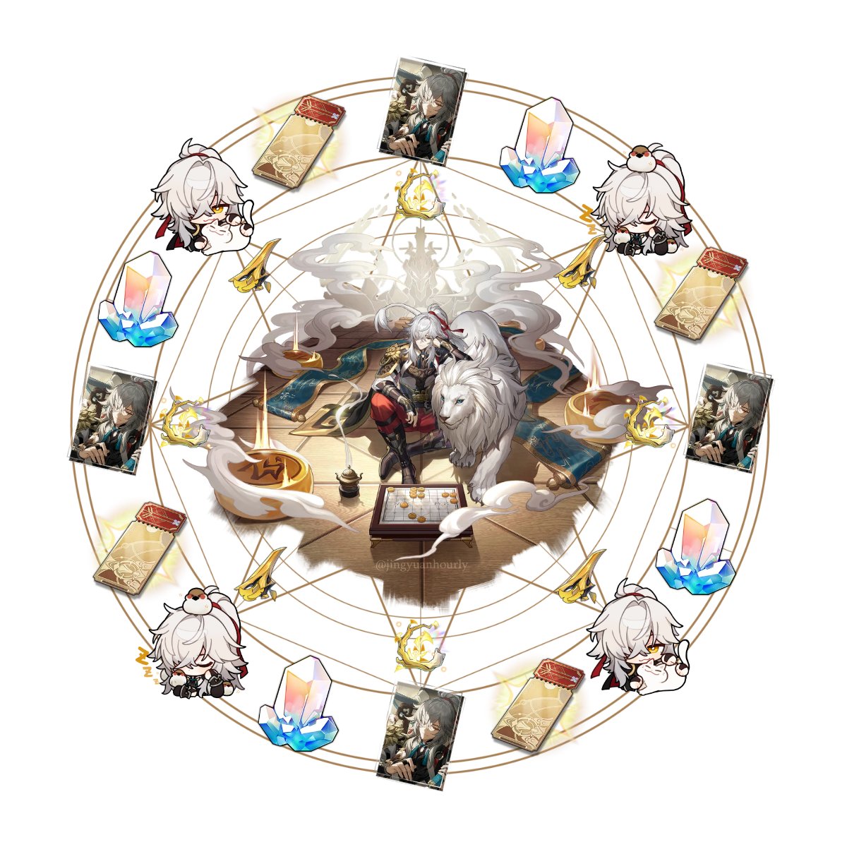 jingyuanhourly's tweet photo. ✨ MANIFESTING ALL JING YUAN WANTERS TO BE JING YUAN HAVERS ✨

GOOD LUCK AND HOPE HE'LL COME HOME EARLY WINNING 50/50 https://t.co/ZSO84xHFQQ