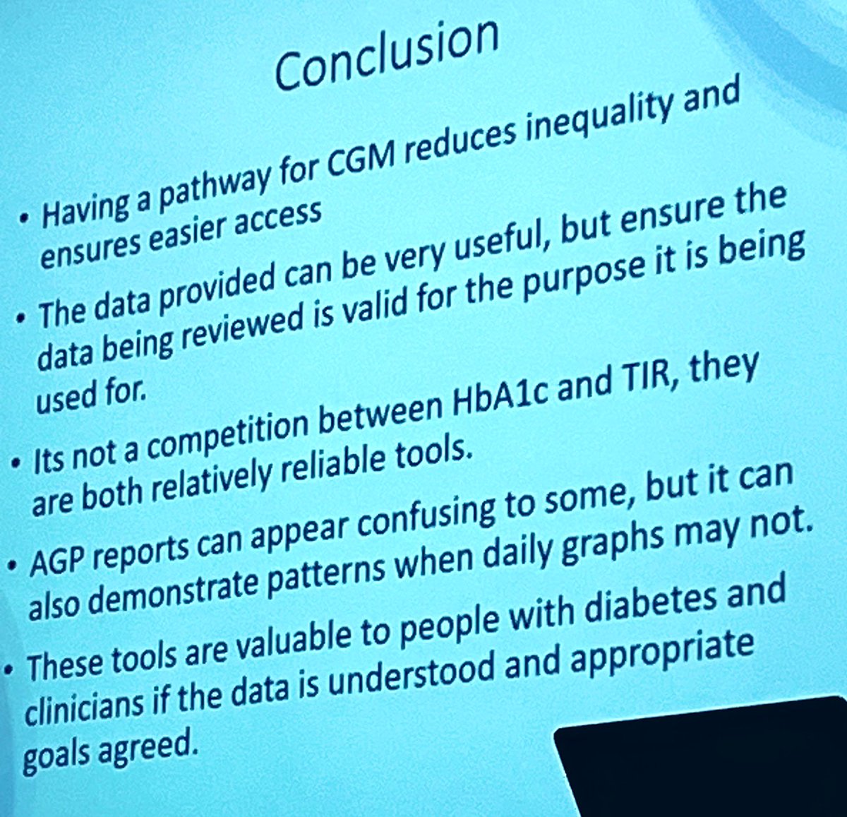 Key points from Julie’s presentation 👍@DiabetesNNF #NIdoc #IREdoc