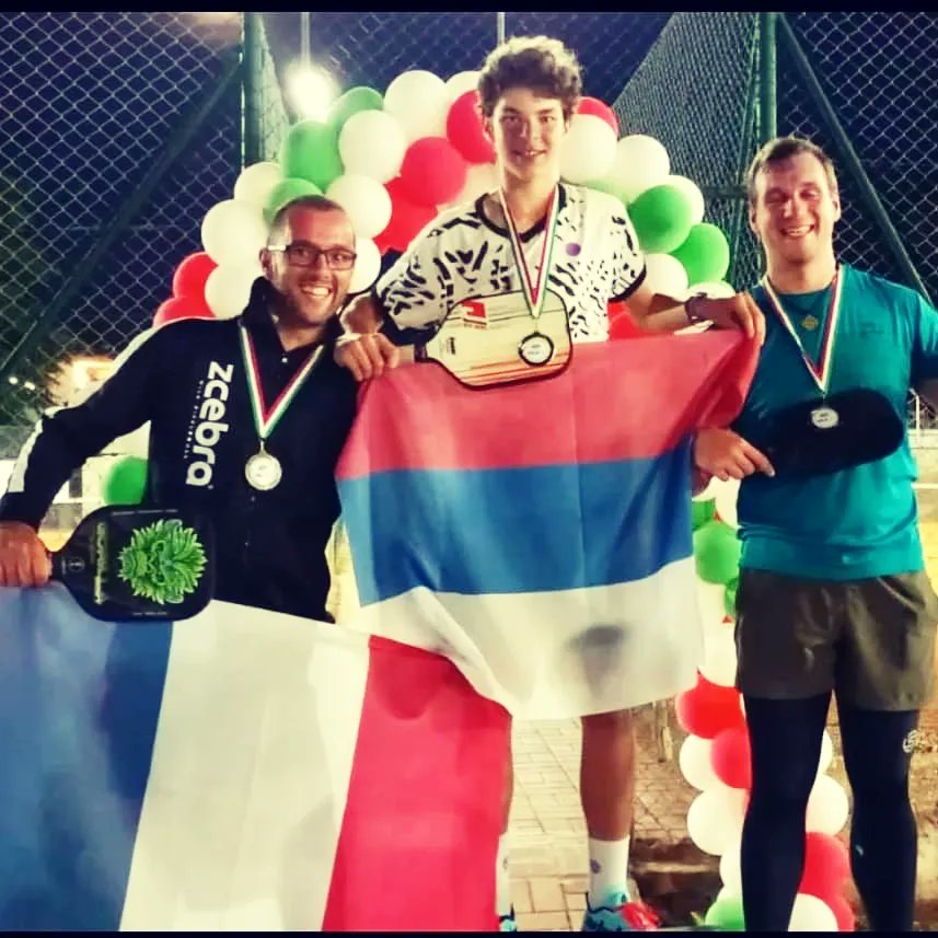 Zcebra_pb's tweet photo. Another Pickleball success and party in Rome Championship @pickleballroma.it. Thanks @bigseb.pb 🇫🇷 for your trust!!! . 💥💥#TEAMZCEBRA 💥💥
.
.
.
.
#pickleballtournament #pickleball #TEAMZCEBRA #zcebra #pickleballspain #pickleballaddict #pickleballislife #zcebrapickleball https://t.co/q0UD8iPRE0