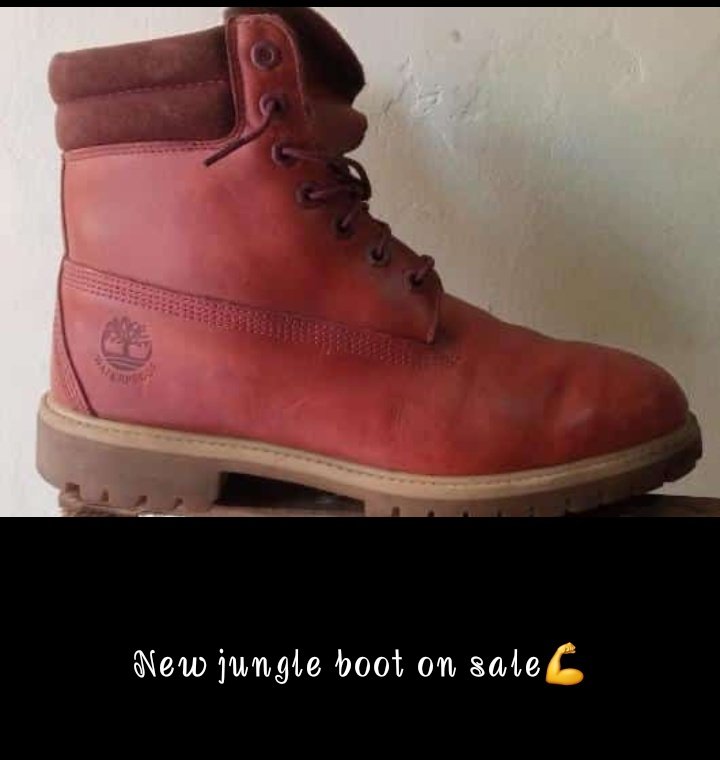 New jungle boot on sale anyone interested contact +256705969432
