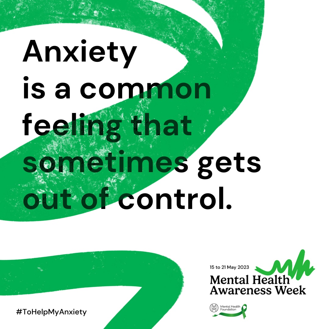 DevonCC's tweet photo. 💚 The theme of this year’s #MentalHealthAwarenessWeek is anxiety. The Mental Health Foundation's free resources will help you understand more about anxiety and the things you can do to help. 

Find out more 👉🏽 https://t.co/Ju0NcHcWJe #ToHelpMyAnxiety #mhaw2023 https://t.co/6h2X6XRSF8