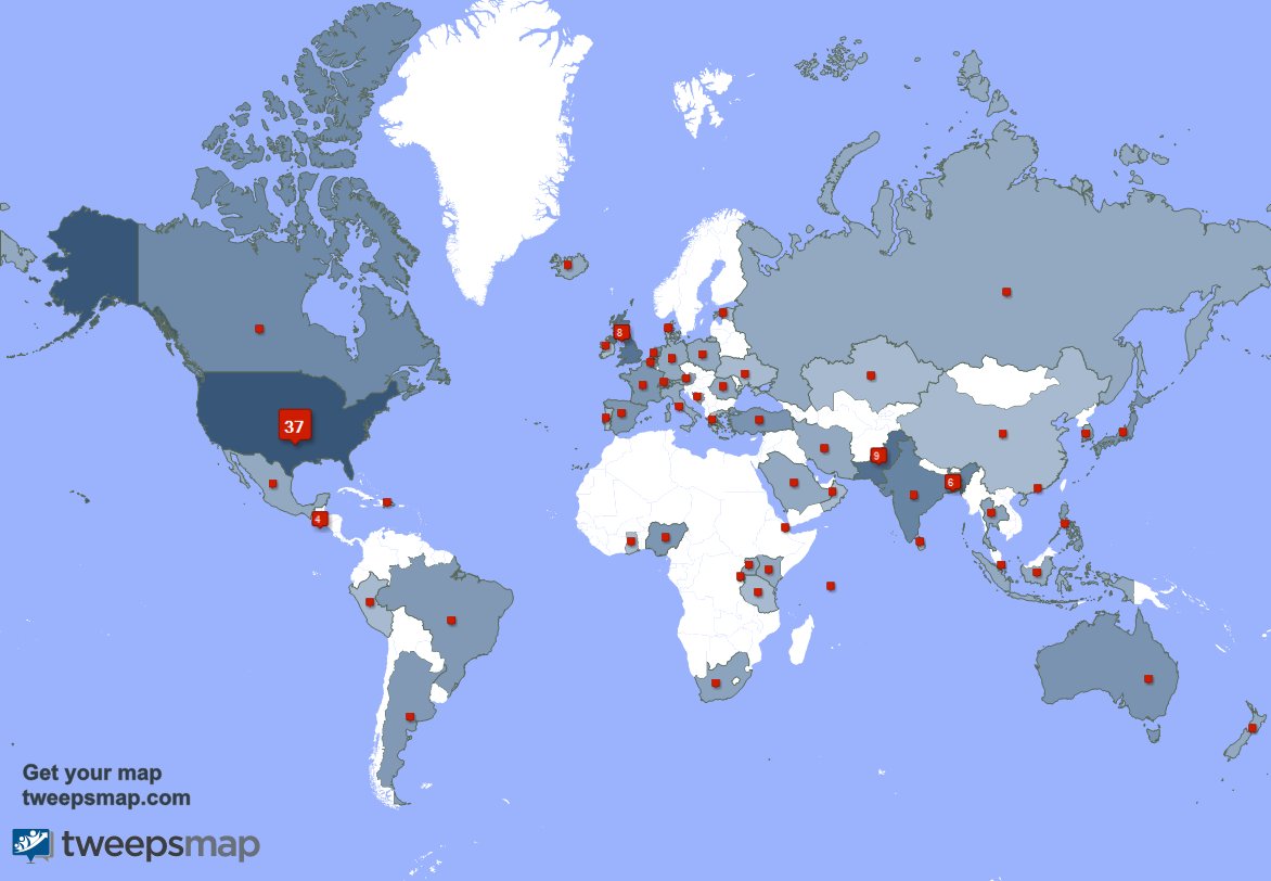 We have 24 new followers from Türkiye, and more last week. See tweepsmap.com/!Nash_NFT28