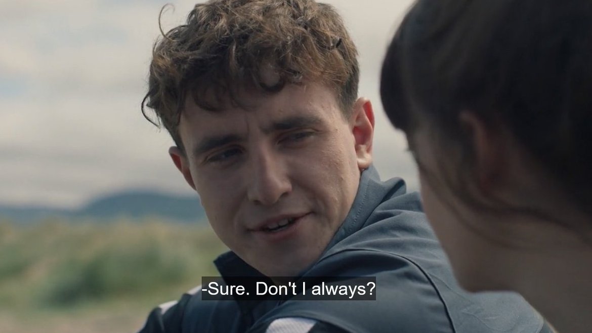 normalpeopleac's tweet photo. paul mescal &amp; daisy edgar jones in normal people (2020) https://t.co/kWsQ2NHCFw