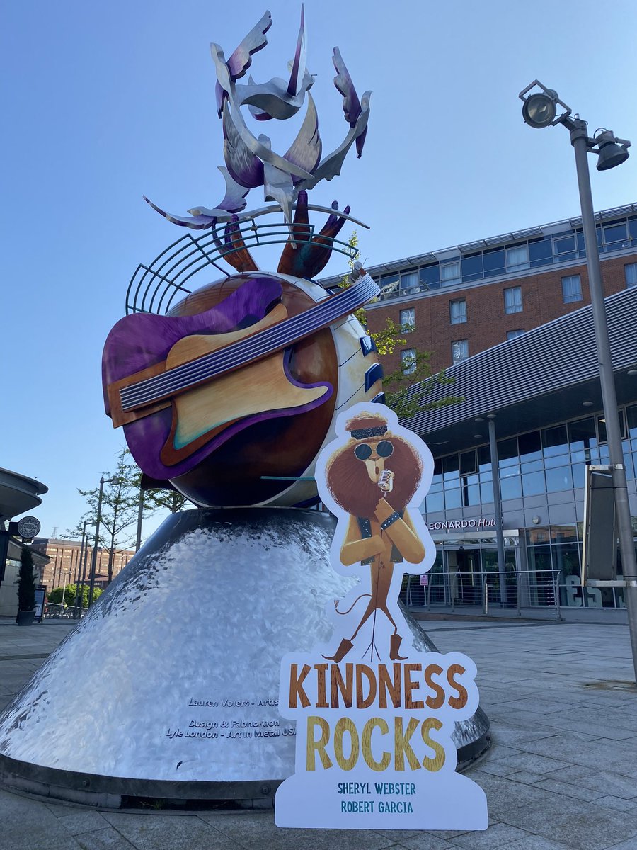 @TheGuideLpool Amazing week! #Liverpool did us proud! 💕🙌🎵 also 😂sneaking in a shameless plug… #kindnessrocks @Eurovision @bbceurovision #music @YeehooPress