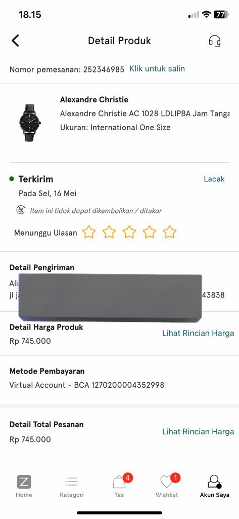 s_randomthought's tweet photo. @kegblgnunfaedh WTS WTS WTS!! JUAL RUGI

‼️ JAM TANGAN ALEXANDRE CHRISTIE BARU!!!! 

FULL BLACK CLASIC WANITA

UK 30mm ORIGINAL 100% BELI DI ZALORA

ALASANN JUAL : SALAH BELI MODEL SALAH UKURAN😭😭😭

* belum dipake samsek baru dibuka, di bungkus lagi jadi masih BARU GUARANTED

IDR 680.000 https://t.co/Xwg61Jv6Le
