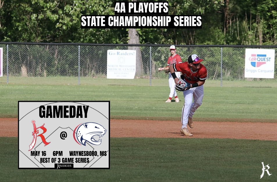 OHA_RaidersBSB's tweet photo. 🚨GAMEDAY🚨

The Raiders travel to Wayne Academy today to take on the Jaguars in Game 1 of the State Championship Series! 

This is a BIG one Raider Fans, and WE need YOUR support! 

Be There &amp; Be Loud!

#RaiderBSB #HumbleAndHungry https://t.co/ppWtHdM45B