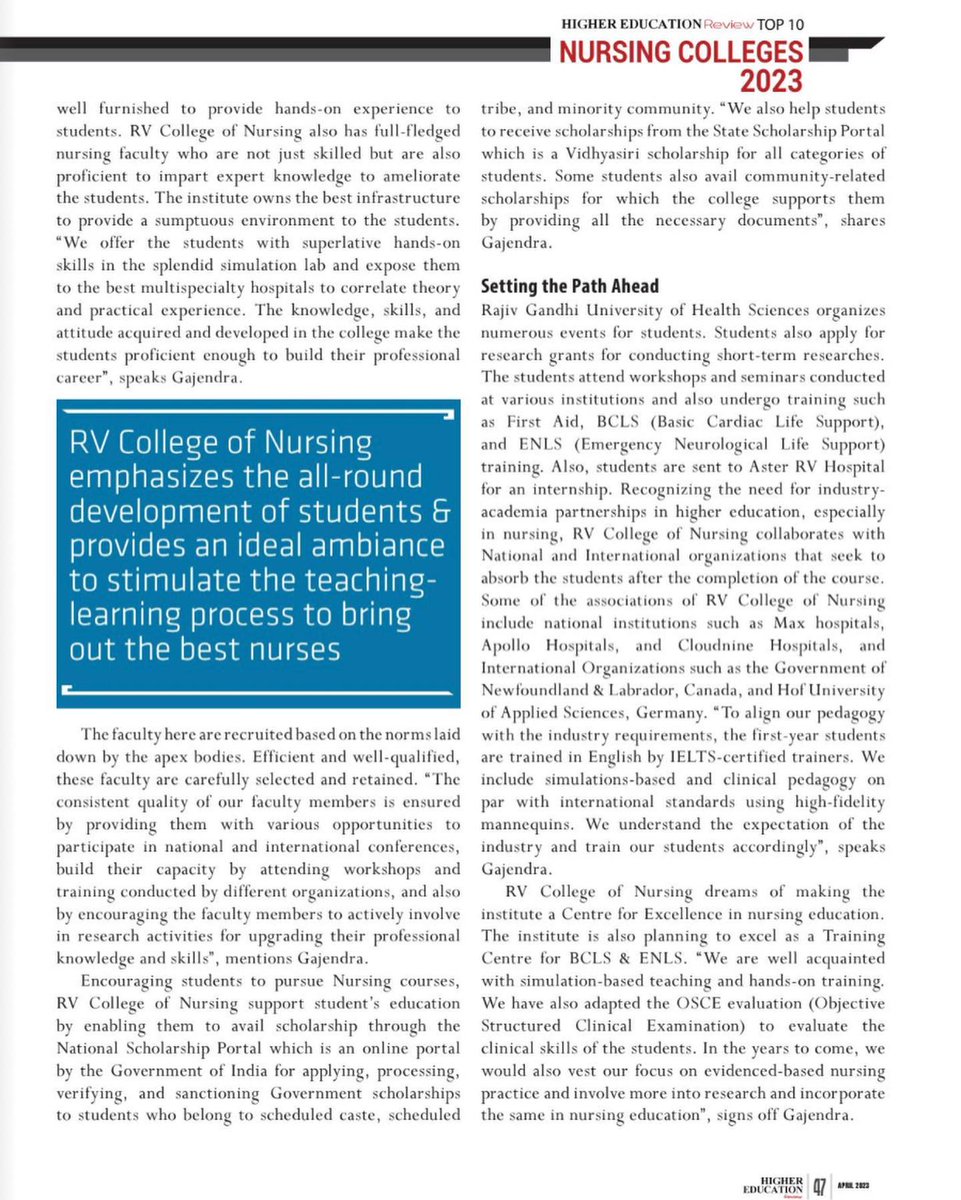 RVInstitutions's tweet photo. #RVCN has consistently raised the bar in academic standards, with outstanding results and new benchmarks. We are thrilled to share another incredible achievement of our college, to empower nursing education.
#GoChangeTheWorld #MissionOfEducation #EducationMatters #RVEI https://t.co/9BoJe9FPf1