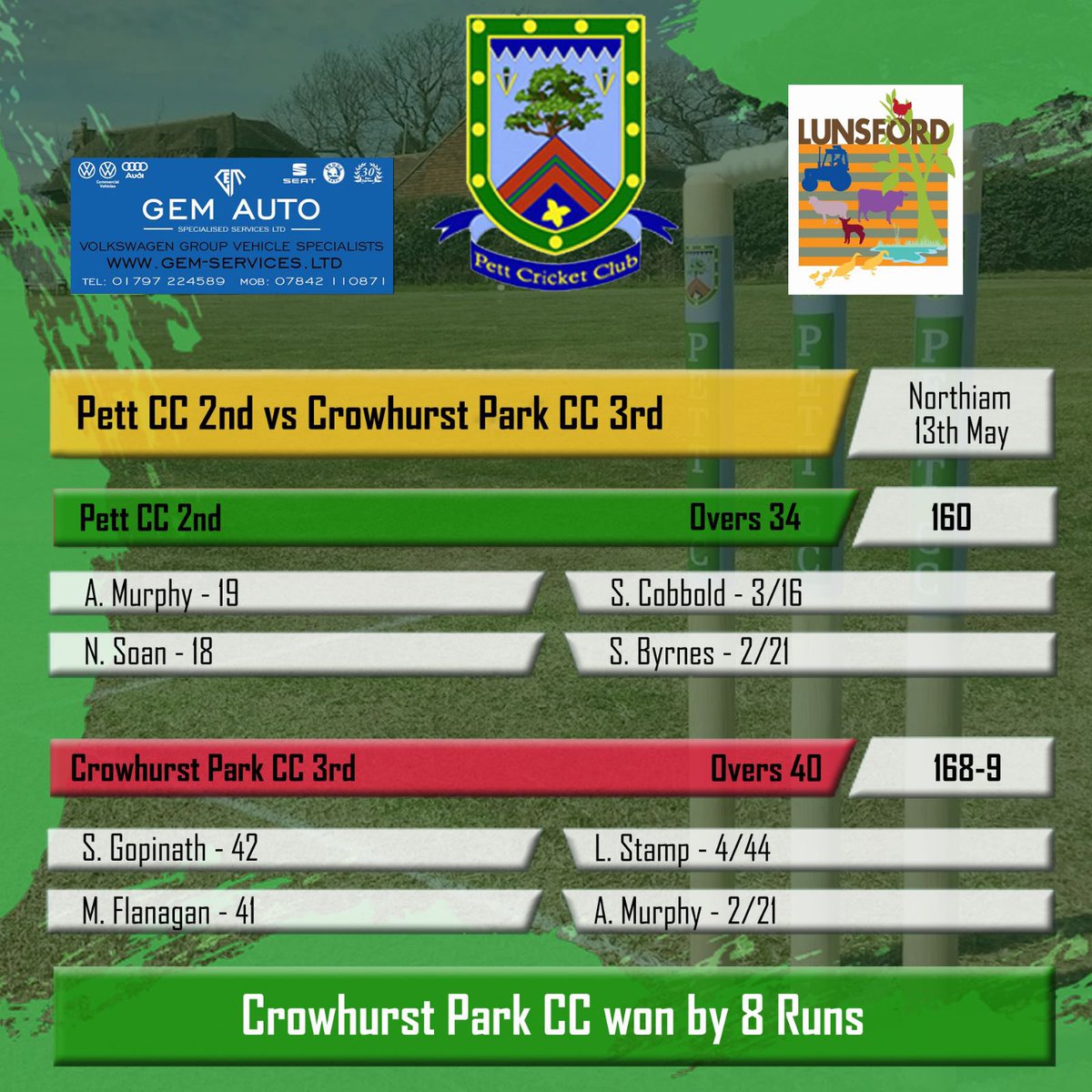 Pett Cricket Club tweet media
