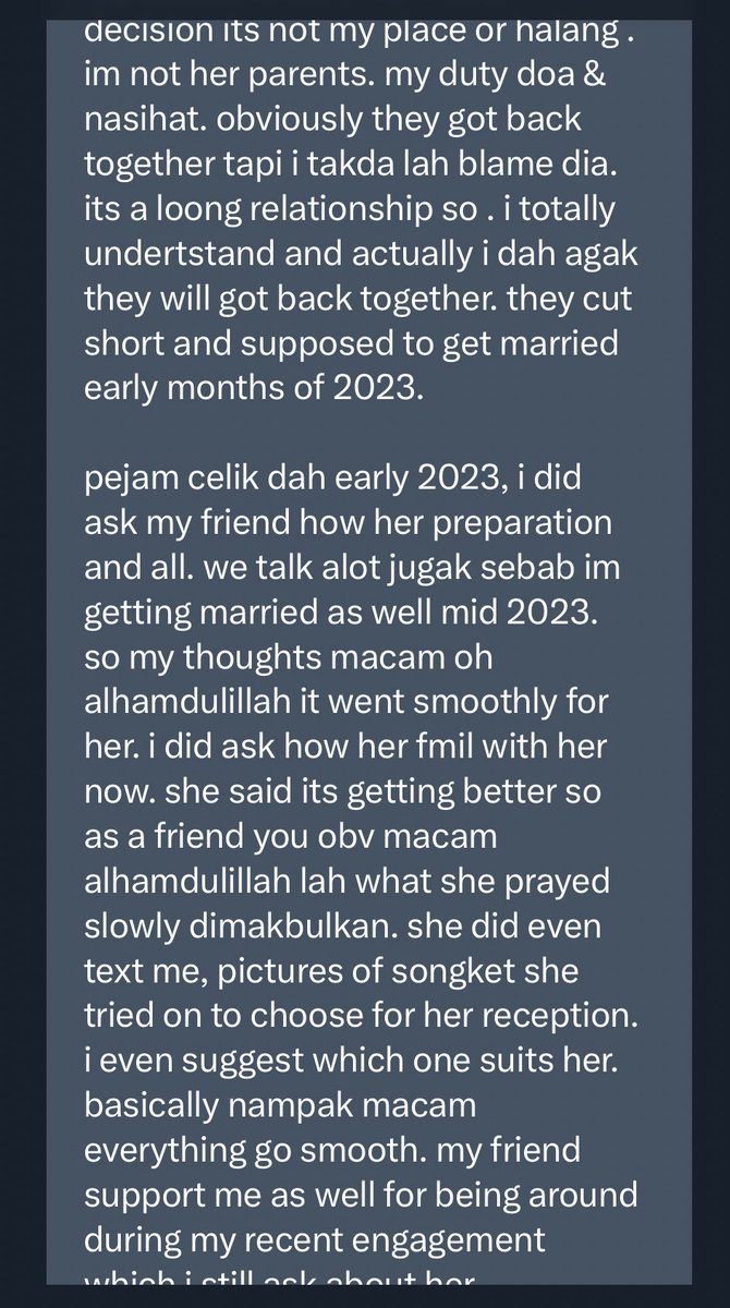 weddingtwt_MY's tweet photo. ISU : PIHAK LELAKI BATALKAN PERKAHWINAN SEMINGGU SEBELUM MAJLIS

IMO : Apa yg kita boleh ambil iktibar dari cerita ni, please PEKA DENGAN REDFLAGS yg ada dlm hubungan tu. 

Min fikir dari perspektif lelaki tu pon, mungkin dia dah usaha mcm2 utk mak dia suka pada perempuan tu. https://t.co/csDbn30FTn
