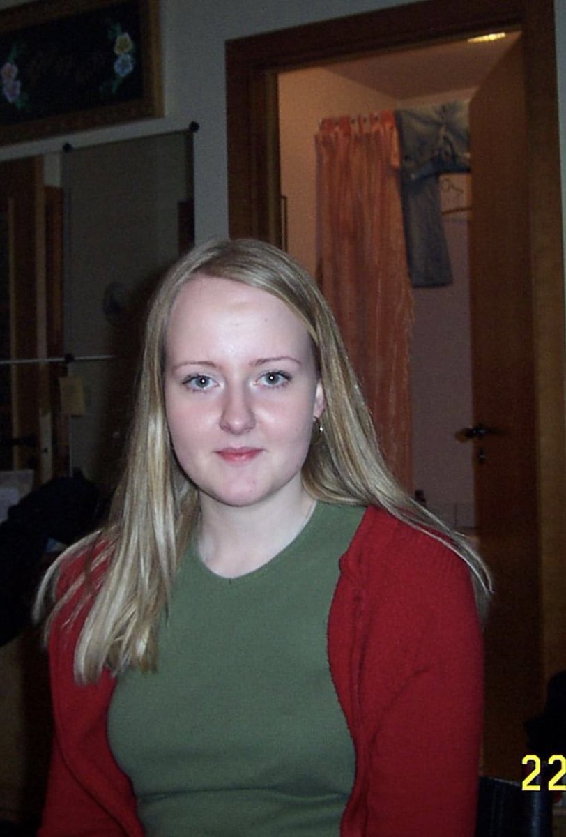 19 ára og ennþá með sömu skiptingu á hárinu