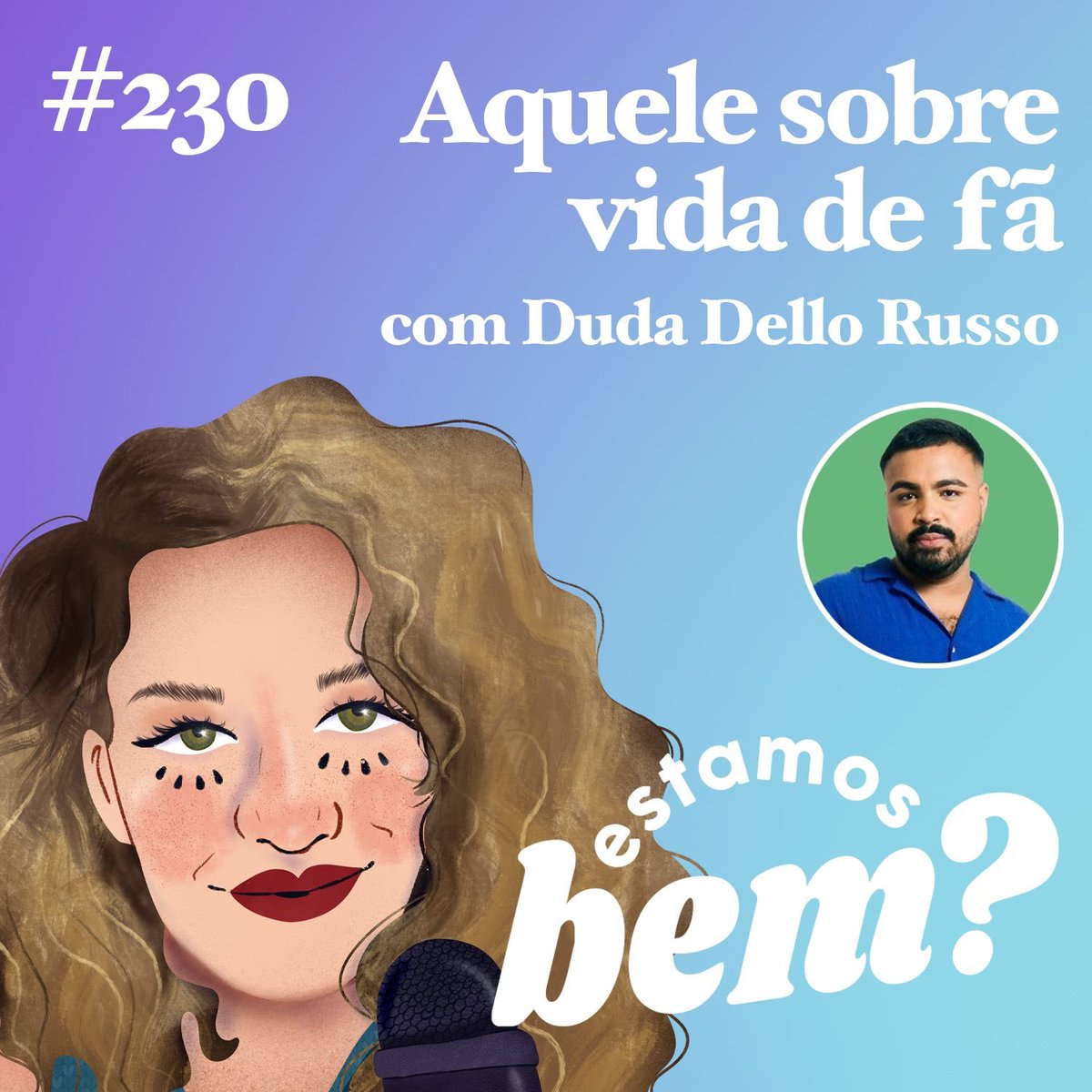Olááá, graças a Deus é segunda-feira e <a href="/dudadellorusso/">Sapequinha</a> está com a <a href="/dabarbara/">Malga Bárbara Pereira da Silva Brito</a> falando de vida de fã. Corre para ouvir porque o programa está super divertido!