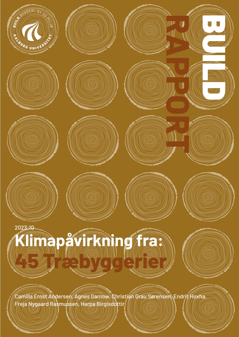 uh...Den her fra @BUILDaau glæder jeg mig til at læse..

'Klimapåvirkning fra 45 træbyggerier' 🌳🌲

spoiler... #TRÆ kan bidrage med at reducere CO2-udledningen fra #dkbyg 

Tak for at samle - og dele - de danske erfaringer med træbyggeri 🙌

#dkgreen #dkmedier