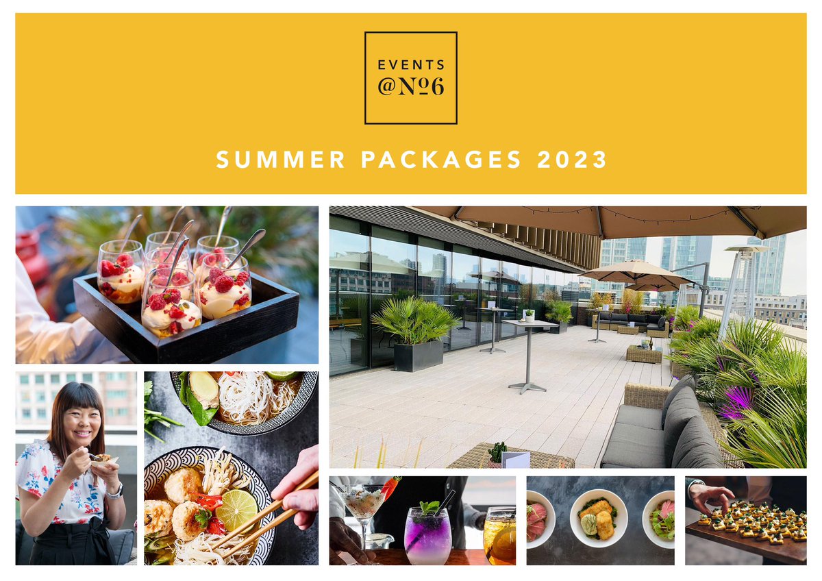 Events @ No 6 tweet media