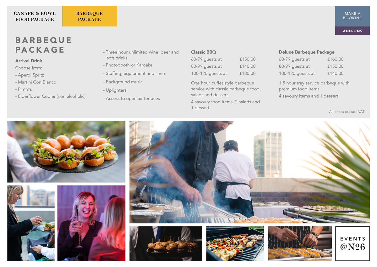 Events @ No 6 tweet media