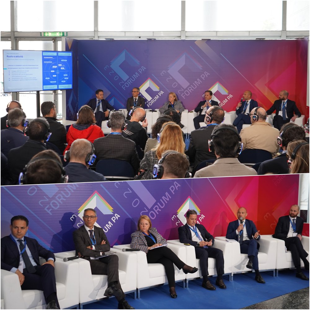 🚀Nel primo evento a cura del DTD in questa edizione di #ForumPA2023 abbiamo parlato dello stato dell’arte dell’#identitàdigitale e la sua evoluzione verso il modello di IT Wallet. Ringraziamo i relatori per l'interessante discussione e il pubblico per la grande partecipazione.