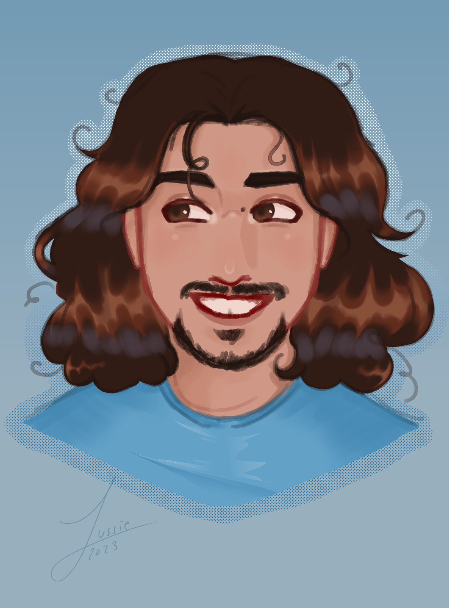 Jussie the android on twitter take this doodle of nothinbutlag