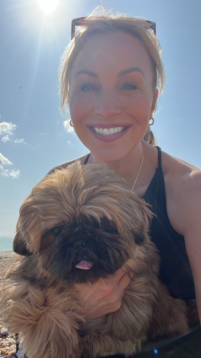 Sophie Blake on Twitter "Hanging out a friends dog on the beach this