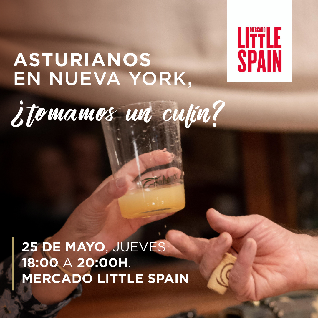 ¡Asturianos en #NuevaYork! 🗽 ¿Tomamos un culín? 

El próximo jueves, 25 de mayo, de 18:00 a 20:00h., estaremos en el Mercado <a href="/little_spain/">Mercado Little Spain</a> de nuestro querido <a href="/chefjoseandres/">Chef José Andrés 🕊️🥘🍳</a> para disfrutar juntos de nuestra #sidra. ¿Te lo vas a perder? 😉 sidratrabanco.com/asturianos-nue…