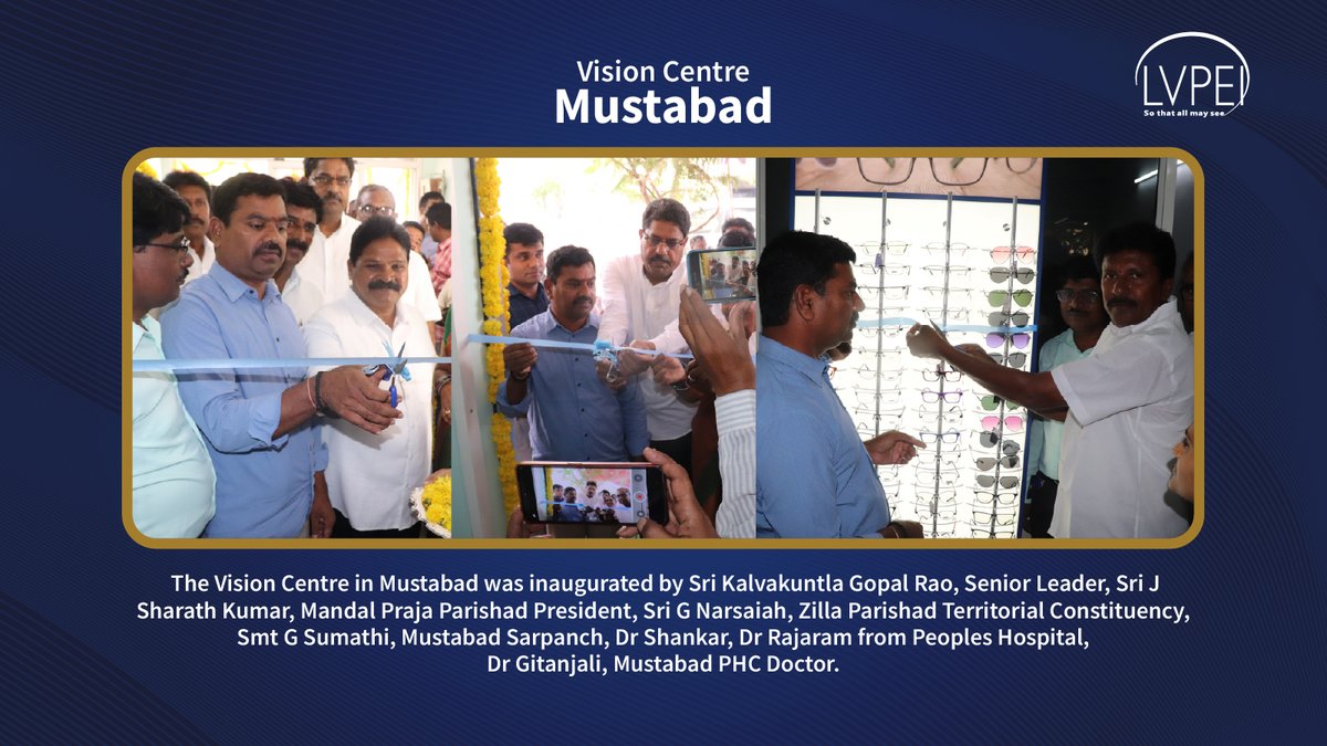 lvprasadeye's tweet photo. We express our heartfelt appreciation to @mfv_org & WenGiving Foundation for their invaluable support in our mission to enhance #access to exceptional #eyecare services in #RajannaSiricilla District, #Telangana.
#LVPEI #VisionCentre #SoThatAllMaySee https://t.co/feVqTC6qjq