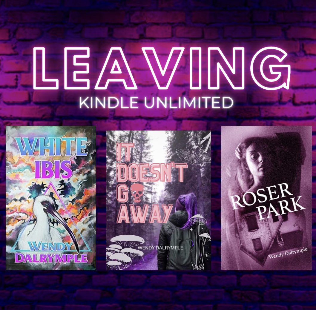 Times up! These horror titles will be leaving KU in June. If you’ve been wanting to check out my #kindleunlimitedhorror titles then nows the time! Don’t love ‘Zon for ebooks? Good news! They’ll be widely available this summer. 😈