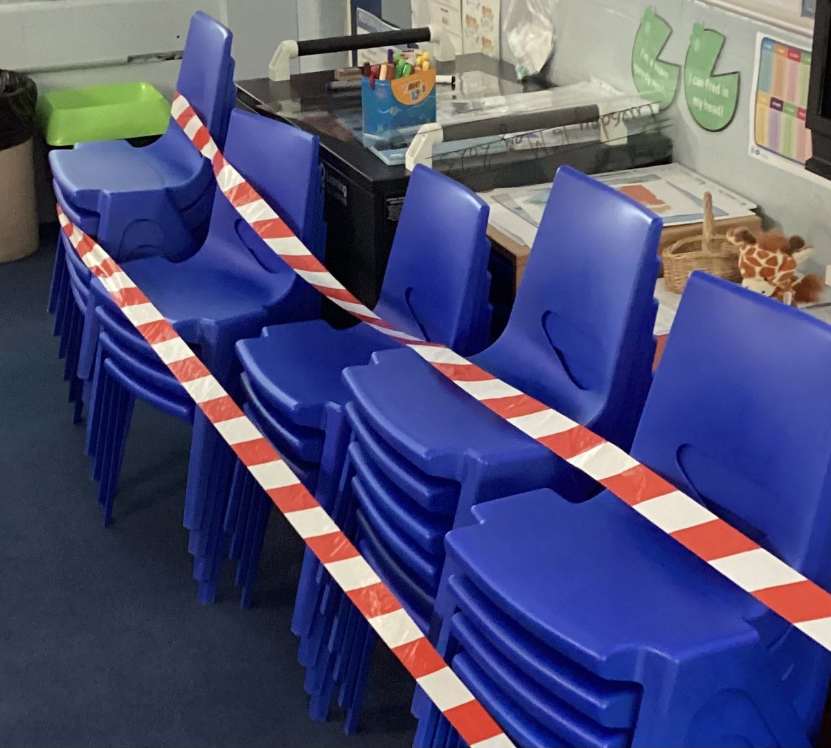 Eastwardprimary's tweet photo. NO CHAIRS ALLOWED! ๐ซ Year 3 have started their persuasive writing in English this week and have kicked it off by persuading Miss Smith and Miss Eckersley to give them their chairs back! #persuasivewriting #visionMAT @Vision_M_A_T https://t.co/31kE2qVp1h