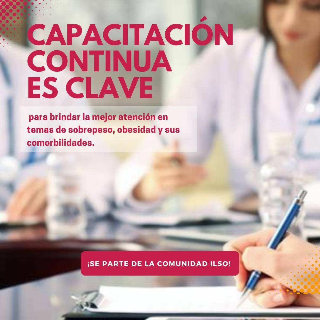 En la Comunidad ILSO encontrarás capacitación continua, actualización en temas de #sobrepeso y #obesidad, y formarás parte de una comunidad de #profesionalesdelasalud comprometidos en mejorar la calidad de vida de las personas. 

¡Obtén tu credencial!
👉🏻wa.me/525579229168