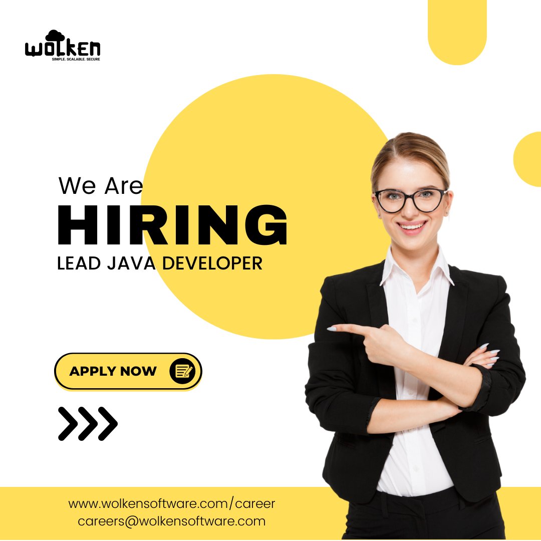 wolkensoftware's tweet photo. Wolken is expanding and we are looking for a lead Java developer to join us for this full-time position in Bengaluru. 

If interested, send your resume to
careers@wolkensoftware.com 

#wolken #wolkensoftware #wolkenEdge #SaaS #hiring #Bengaluru https://t.co/rHB3kn7t5X