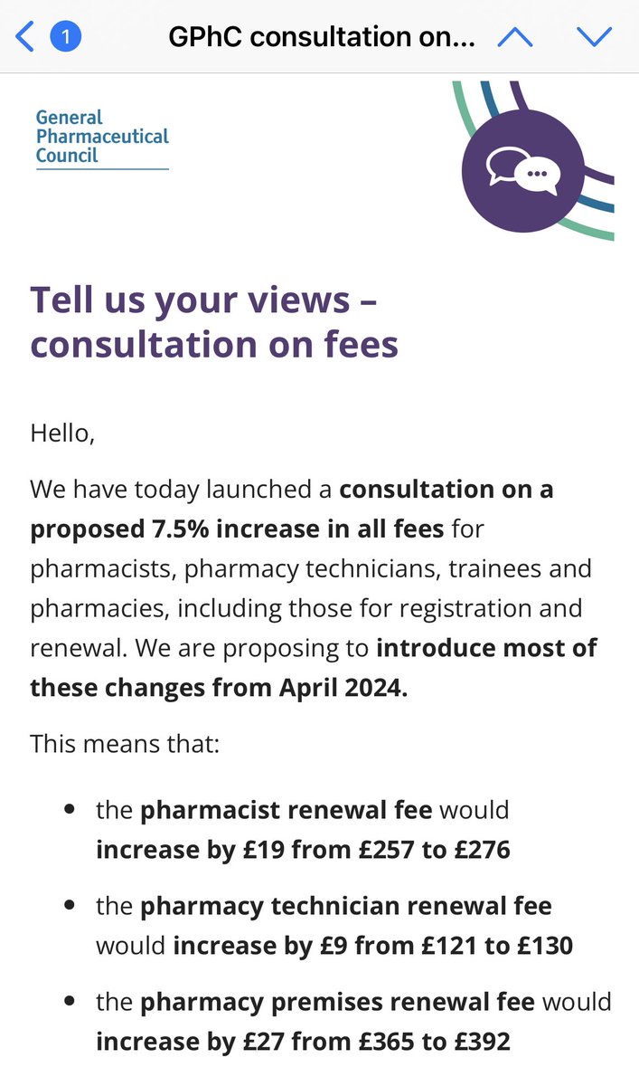 Considering the current chaos of the NHS, pharmacy closures &amp; increased workload for pharmacists and their teams, how *anyone* can justify this is frankly beyond me. 

Whether you’re a healthcare professional or not, let your voice be heard. 

surveys.pharmacyregulation.org/s/Consultation…