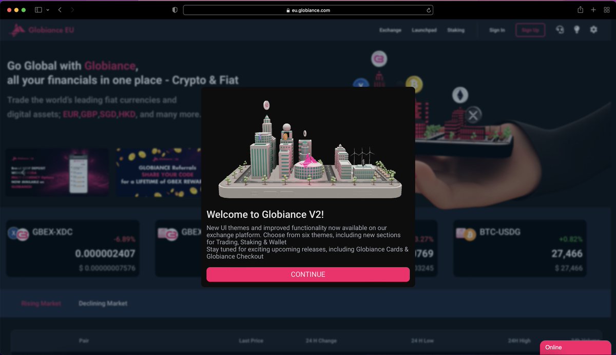 rudresh97's tweet photo. Globiance V2 is now here! https://t.co/UyTYP54cwZ