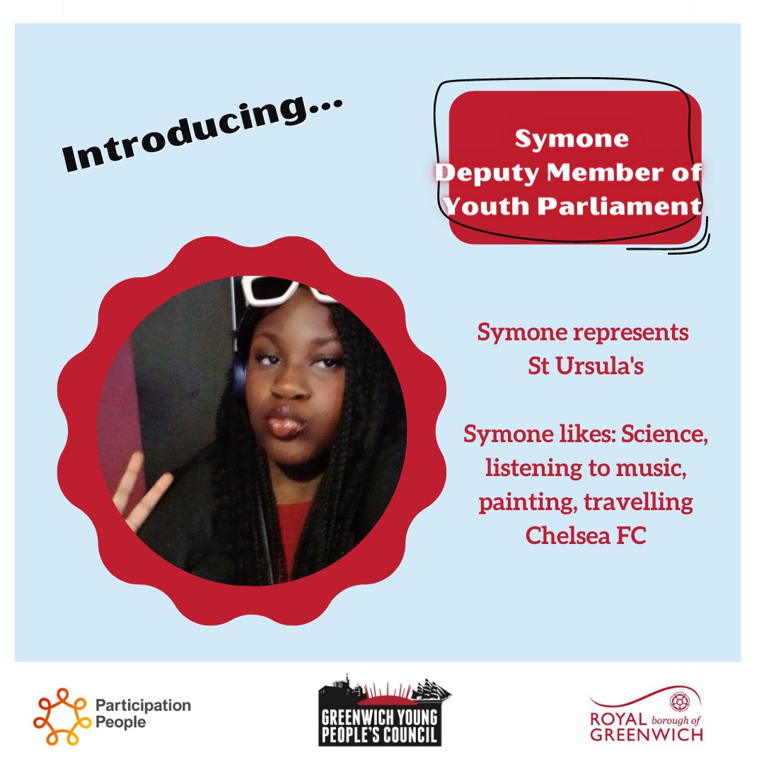 **Drumroll please** 🥁 Introducing Symone - GYPC’s new Deputy Member of Youth Parliament! ⭐️ During their induction GYPC elected their leadership team ! 👏 GYPC are working hard to get young people's voice heard in Greenwich 👀 #youthvoice #youthparticipation #youthcouncil