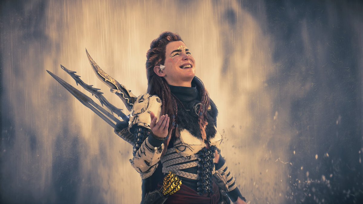 Chewenod_'s tweet photo. 🌧🌧🌧

#HorizonForbiddenWest #HorizonBurningShores #Aloy #BeyondTheHorizon https://t.co/JGZ8NmOS42