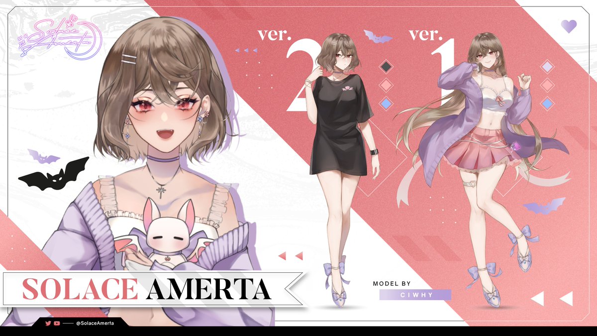 SolaceAmerta's tweet photo. βΉΛ. Solace 2.0 Character Sheet βΉΛ.
Mama: @.i1209hmnal & @.Cwhy_9
Papa: @.idoo99
πhttps://t.co/dC5lruI4Mj
#SolaceAmerta #ENVtuber #IDVTuber https://t.co/i8B755YSYj