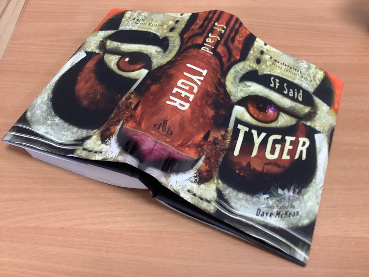 HollyfastSchool's tweet photo. 6M are so excited to finally read Tyger by @whatSFSaid What an opening… We’re hooked. #readingforpleasure #inspiringwriting https://t.co/4okRtFqkXh