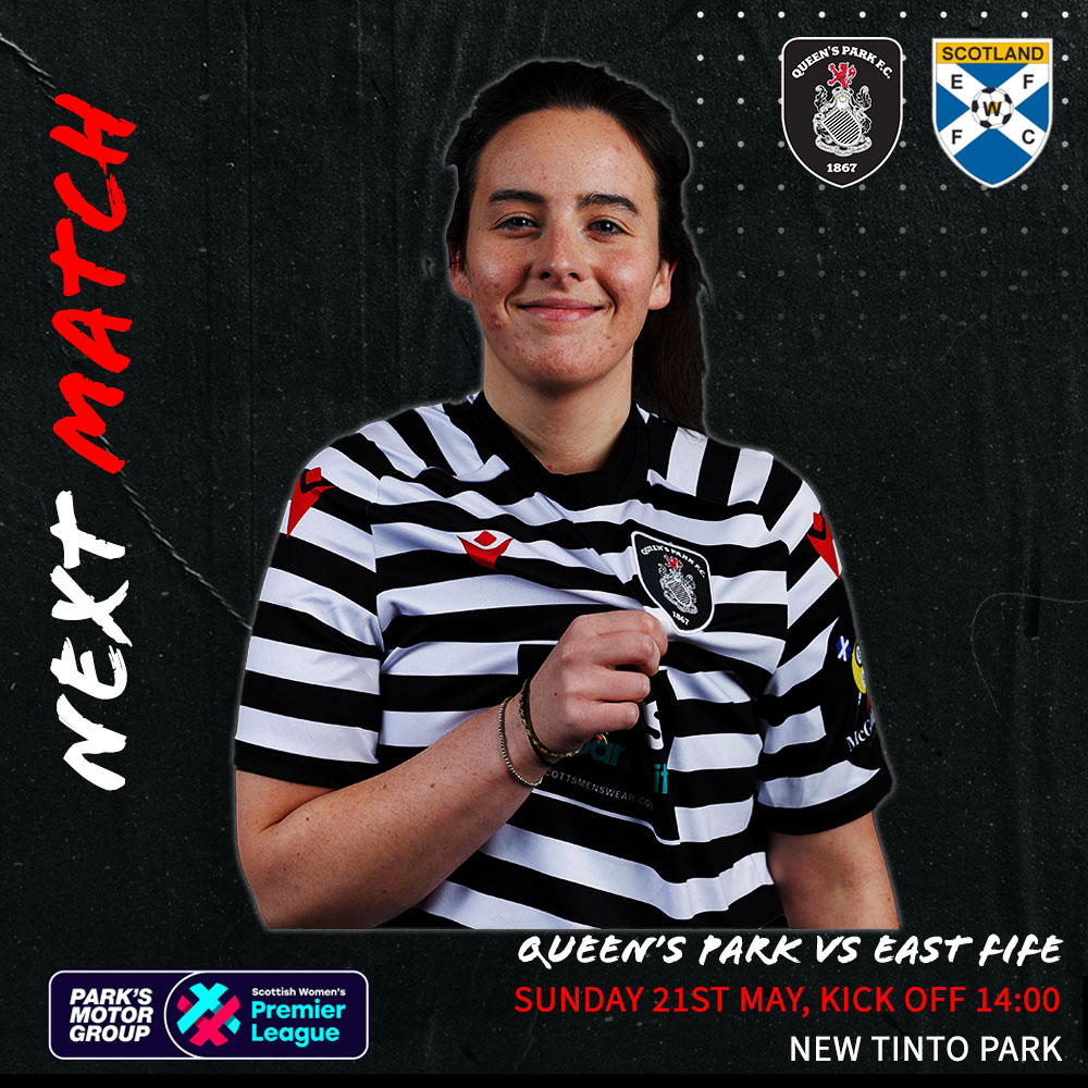 𝙉𝙀𝙓𝙏 𝙈𝘼𝙏𝘾𝙃

🆚 East Fife
🏟️ New Tinto Park, Glasgow
🏆 SWPL2
📅 Sunday 21st May
🕐 2:00pm
💰 £5 adults // £1 concessions