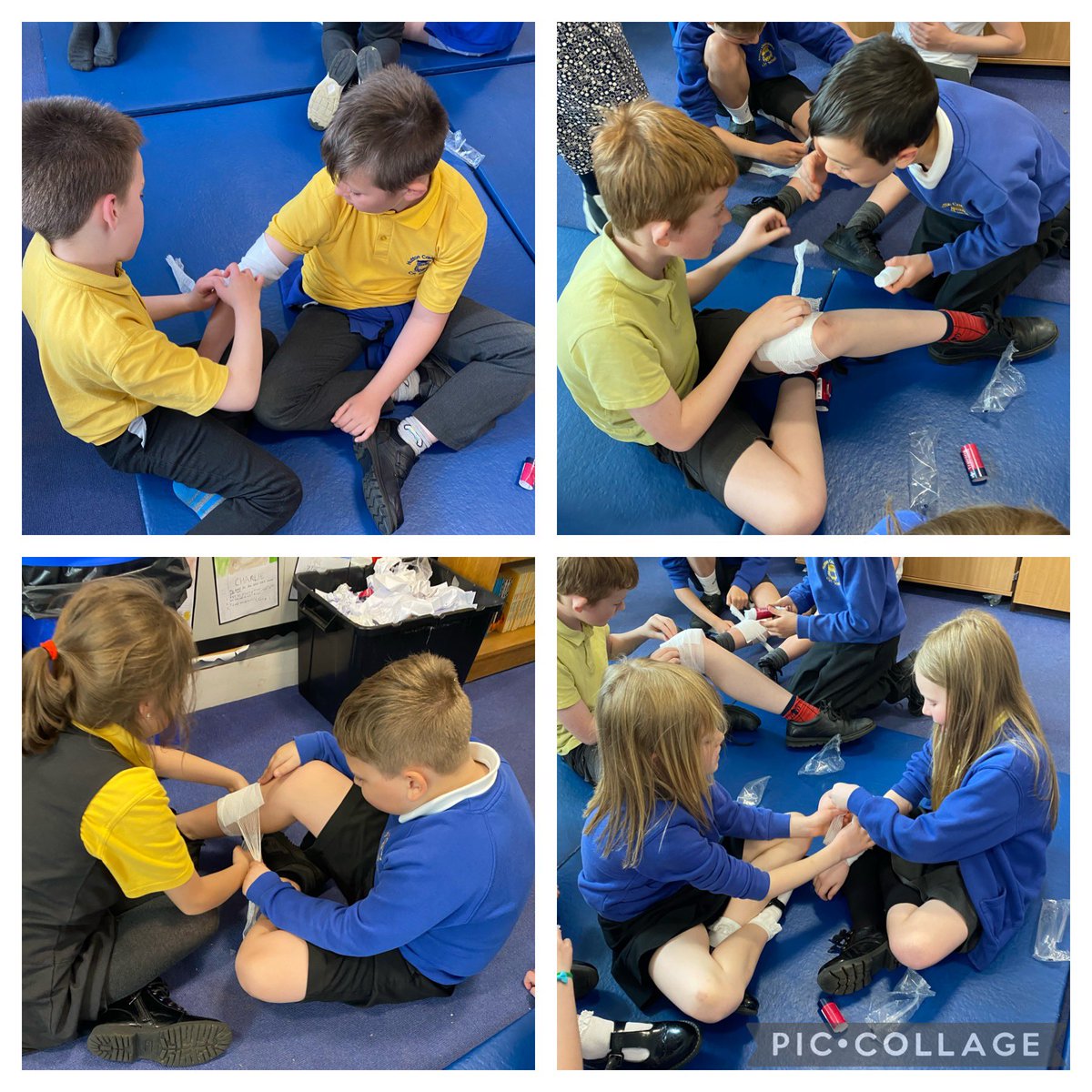 MissS_HCPS's tweet image. A very informative afternoon yesterday for Year 5 with @actfastfirst. Thank you! 👏🏼🩹 @HuttonCran