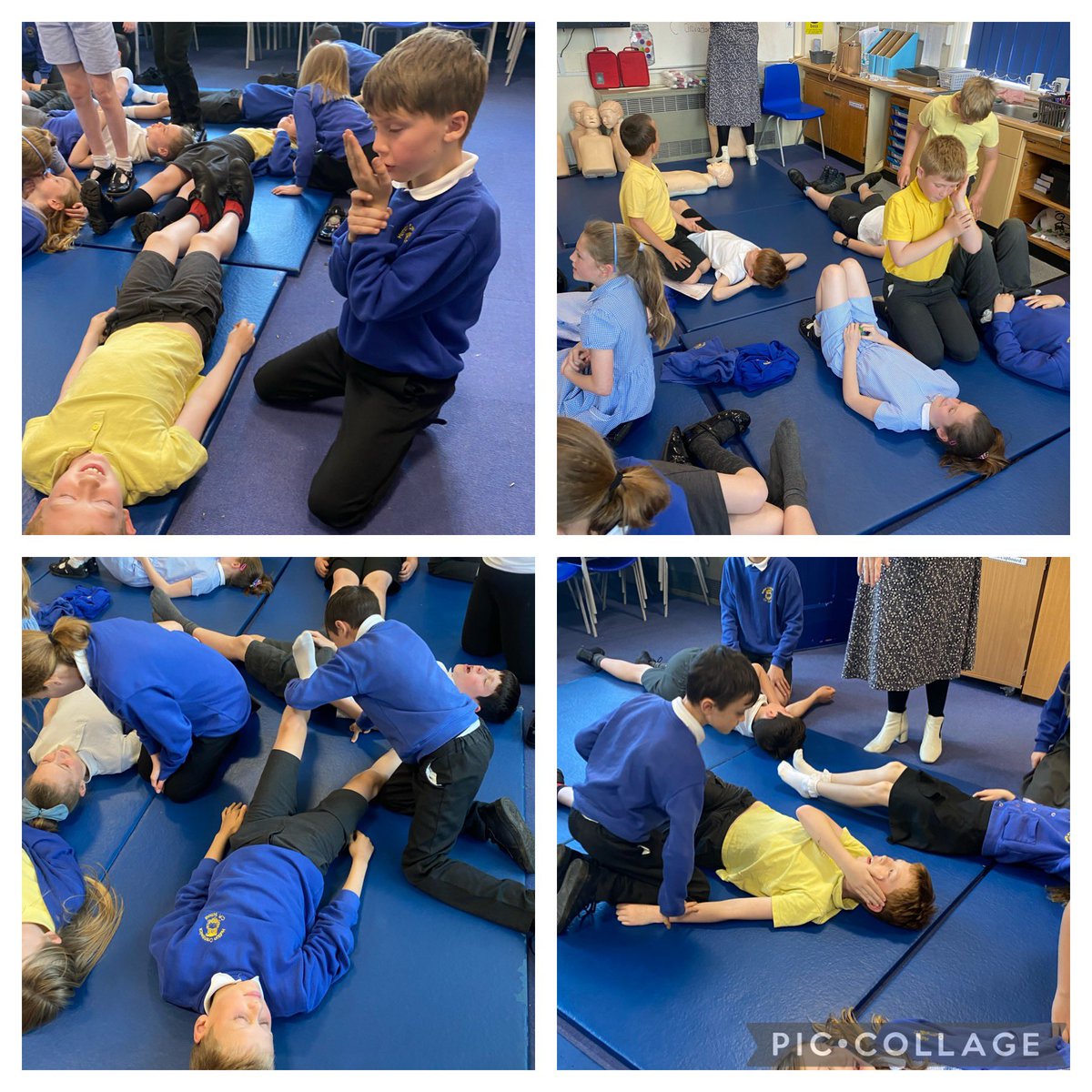 MissS_HCPS's tweet image. A very informative afternoon yesterday for Year 5 with @actfastfirst. Thank you! 👏🏼🩹 @HuttonCran