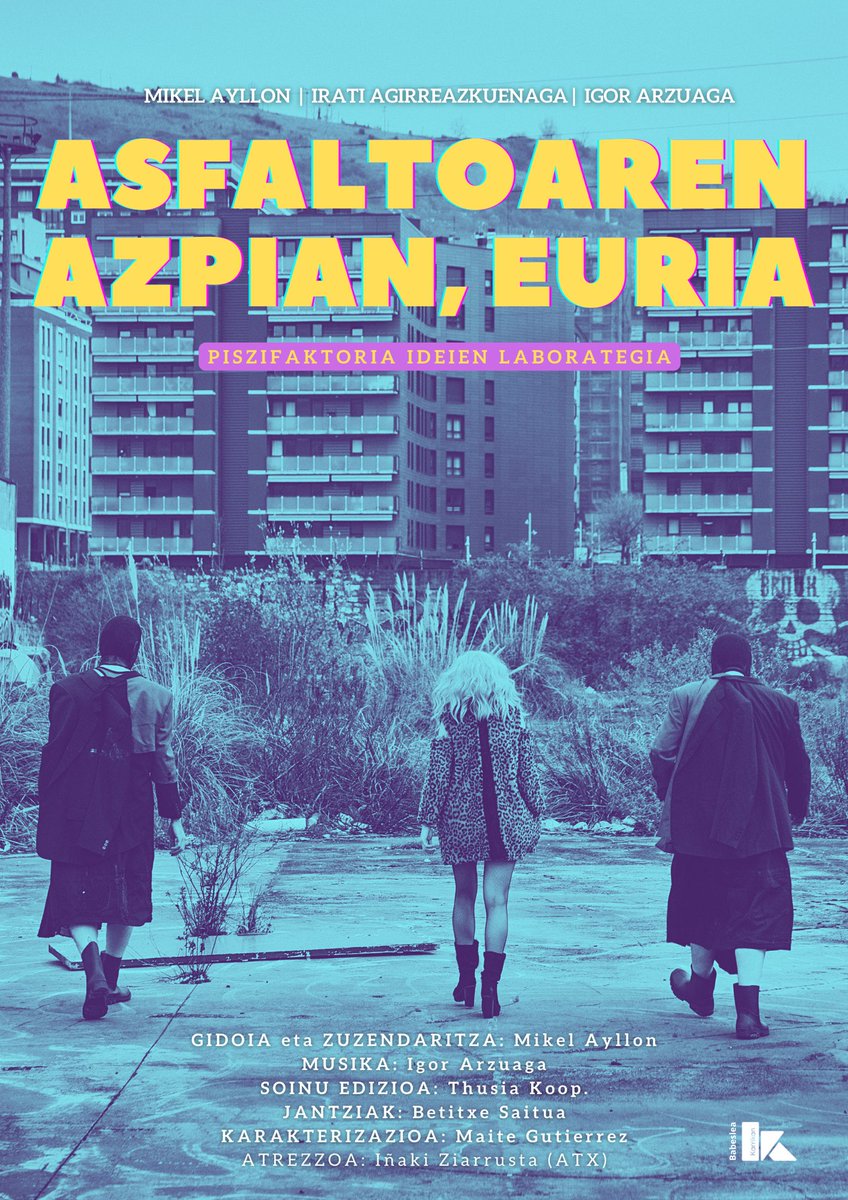 piszifaktoria's tweet photo. Badator estreinaldia!

Asteburu honetan, Leioako @UmoreAzoka|n, bi aukera gure pieza berriaren unibertsoan murgiltzeko:

Larunbatean, 21:30ean.
Igandean, 13:30ean.

Ez galdu aukera! https://t.co/rAqrzSMNW3