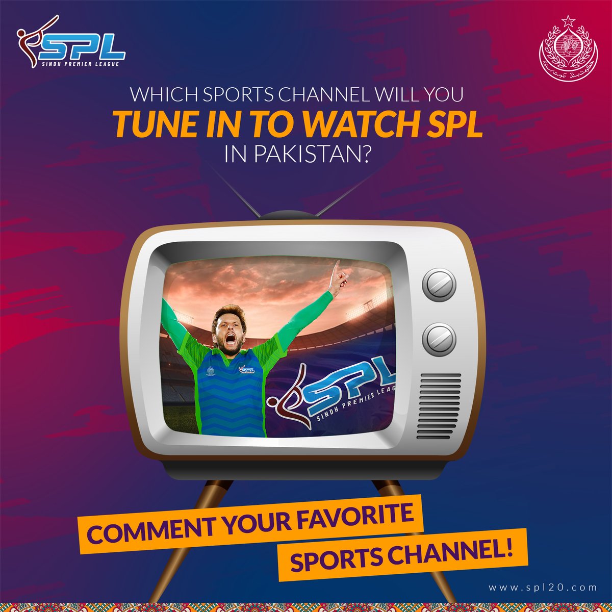 Which Pakistani Sports Channel is your favorite to watch SPL season1?

What is your Opinion? 🧐

#spl #T20 #splseason1 #SindhPremierLeague