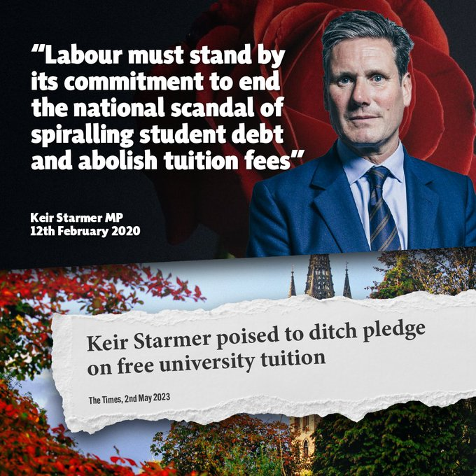 Labour is set to abandon its promise to scrap university tuition fees in England if it wins power, its leader has said. @ColchesterLab #colchester