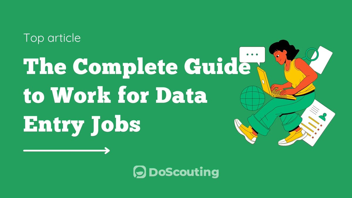 DoScouting's tweet image. ✍️ Hey everyone! Looking for work-from-home opportunities 🤔💼 Check out this amazing blog post on &quot;Work-from-Home Jobs for Data Entry&quot; 📚💻  Click the link below to dive into the world of remote data entry jobs!👇👨‍💻 

📰 buff.ly/456Rjd6 

#WorkFromHome #DataEntry #Remote