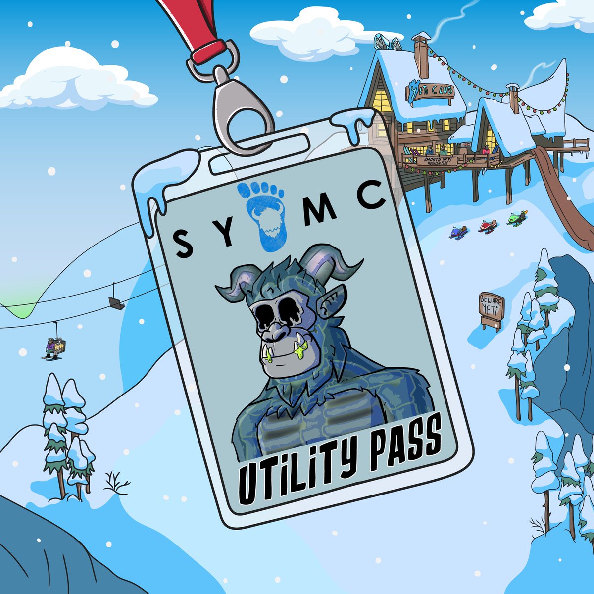 Mint is still live for Utility Passes! There are 6 left to mint for the next airdrop!

Mint: dash.smoothyetimountainclub.com/pass

🔥Utility;
🔹40% of earned $YETI will be divided amongst Pass holders  
🔹50% of other tokens will be divided amongst Pass holders
+ more (details in Discord)